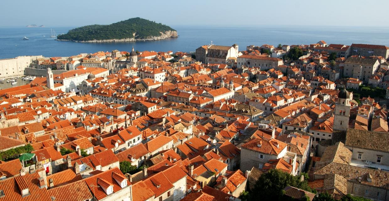 Dubrovnik is a pearl the Adriatic