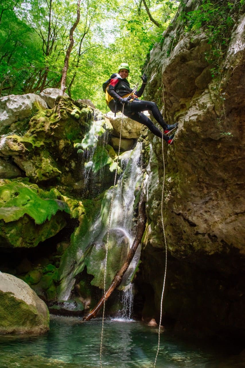 canyoning montenegro 4