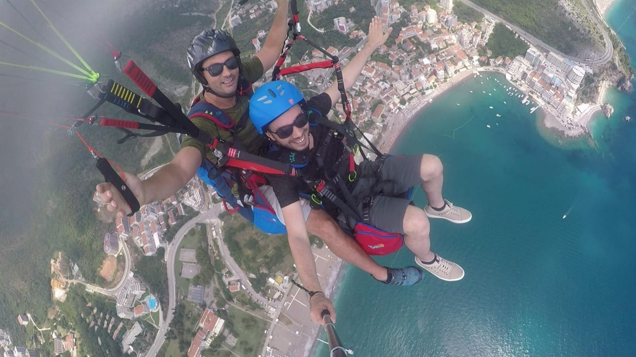 The Ultimate Gift: Paragliding in Montenegro  
